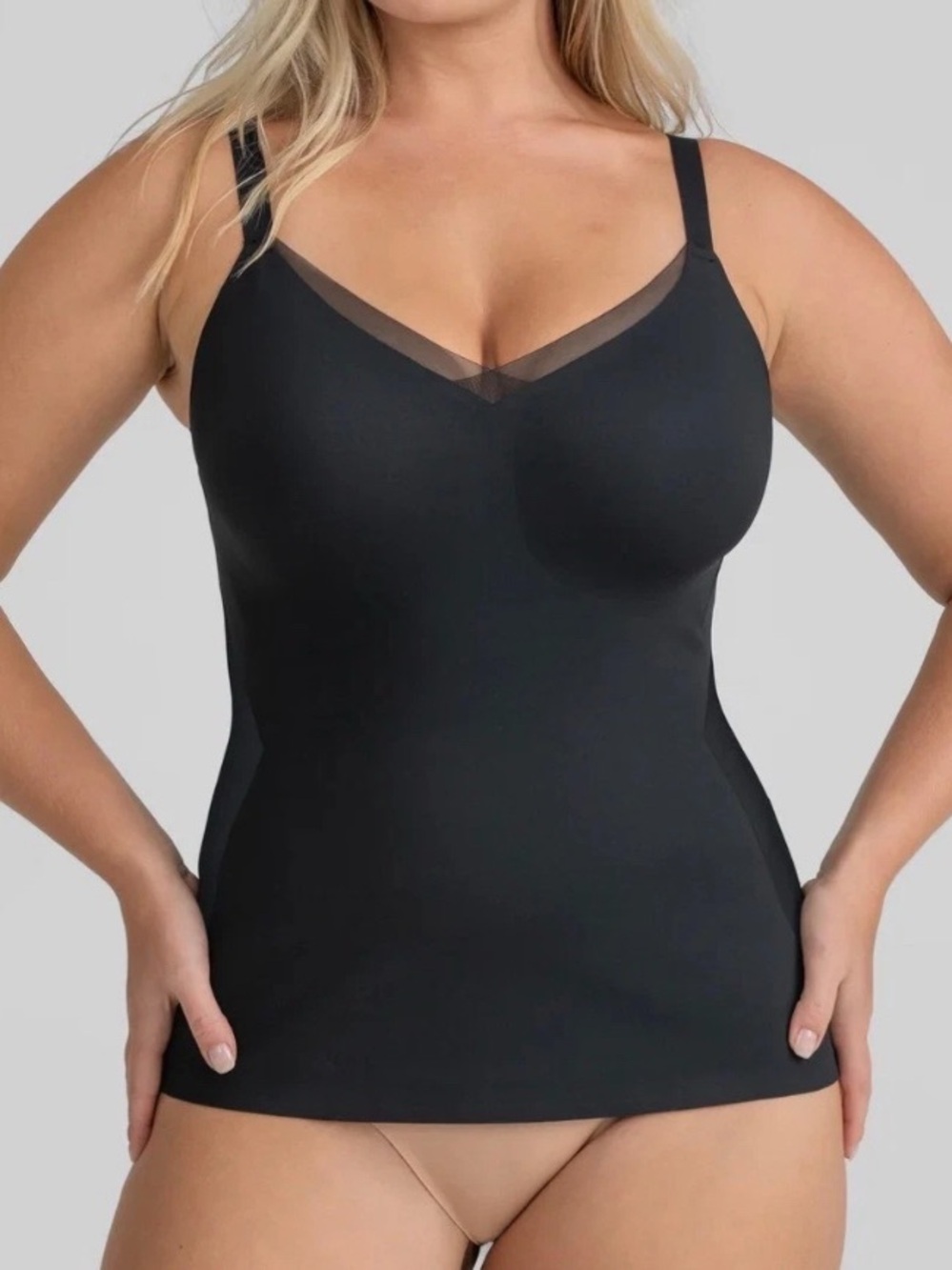 HoneyLove Black LiftWear Tank 2X